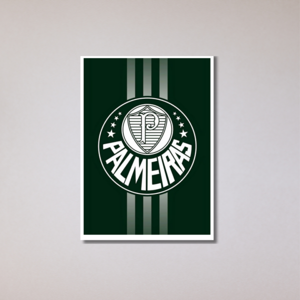 placa decorativa palmeiras